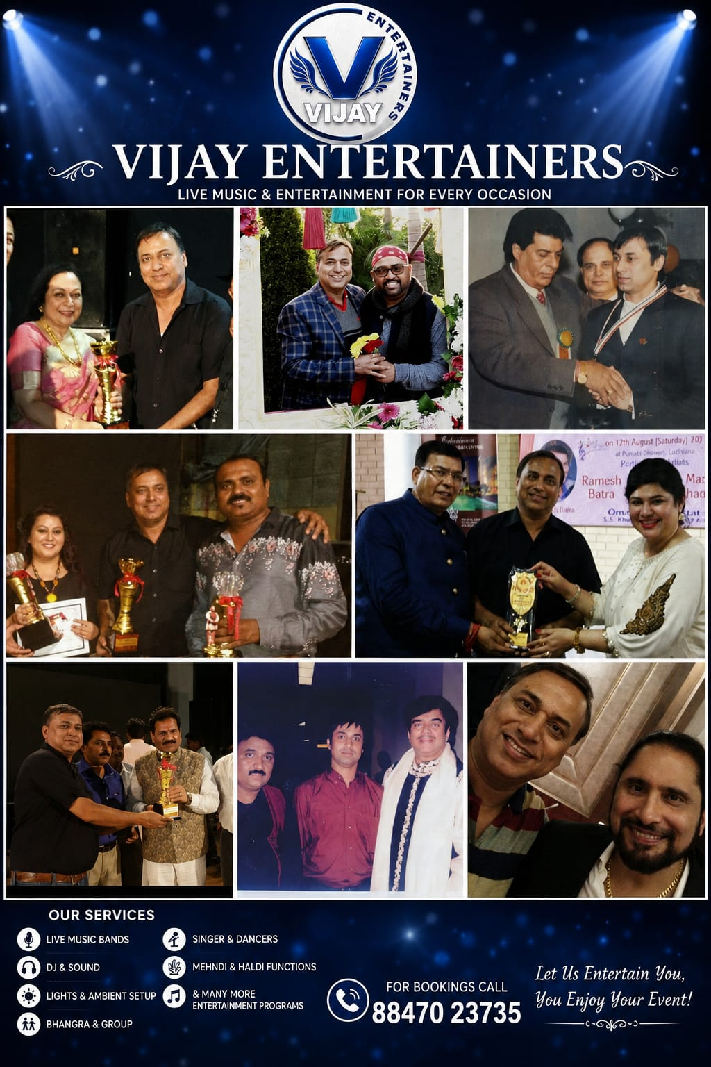 Vijay Entertainers with celebrities and award moments